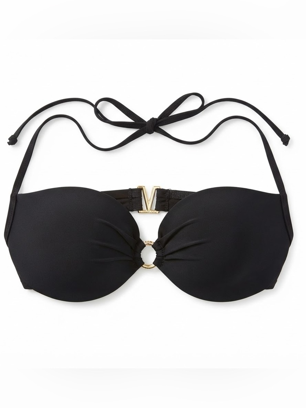 Smart & Sexy Black Bikini Top 36C